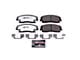 PowerStop Z26 Street Performance Carbon-Fiber Ceramic Brake Pads; Front Pair (09-23 RWD Challenger SE & SXT w/ Single Piston Front Calipers)