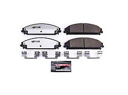 PowerStop Z26 Street Performance Carbon-Fiber Ceramic Brake Pads; Front Pair (09-23 Challenger GT, R/T, Rallye Redline, SXT & T/A w/ Dual Piston Front Calipers; 2011 Challenger SE w/ Dual Piston Front Calipers)