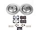 PowerStop Z36 Extreme Truck and Tow Brake Rotor and Pad Kit; Rear (08-21 Challenger w/ 4 or 6-Piston Front Calipers, Excluding SE & SXT)