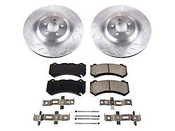PowerStop OE Replacement Brake Rotor and Pad Kit; Front (15-20 Charger w/ 6-Piston Front Calipers)