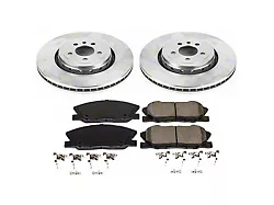 PowerStop OE Replacement Brake Rotor and Pad Kit; Front (14-23 Charger Pursuit w/ 370mm Front Rotors)
