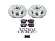 PowerStop OE Replacement Brake Rotor and Pad Kit; Rear (06-23 Charger AWD SE, AWD SXT, Daytona, GT & R/T w/ Dual Piston Front Calipers)