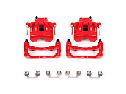 PowerStop Performance Front Brake Calipers; Red (06-11 RWD V6 Charger w/ Single Piston Front Calipers)