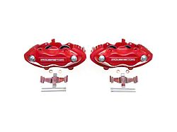 PowerStop Performance Front Brake Calipers; Red (06-14 Charger SRT8; 15-20 Charger w/ 4-Piston Front Calipers)