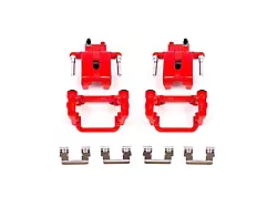PowerStop Performance Rear Brake Calipers; Red (06-20 Charger AWD SE, AWD SXT, Daytona, GT & R/T w/ Dual Piston Front Calipers)