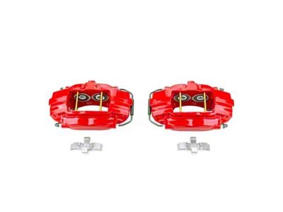 PowerStop Performance Rear Brake Calipers; Red (06-14 Charger SRT8; 15-20 Charger Daytona 392, GT, R/T, R/T 392, Scat Pack, SRT 392 & SRT Hellcat w/ 4 or 6-Piston Front Calipers)