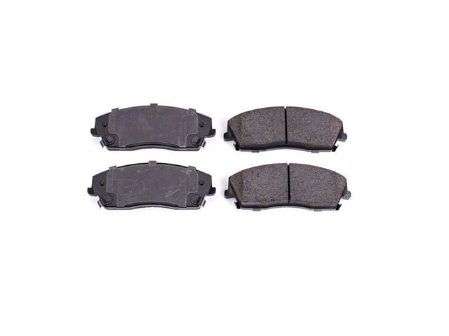 PowerStop Z16 Evolution Clean Ride Ceramic Brake Pads; Front Pair (06-23 RWD V6 Charger w/ Single Piston Front Calipers)