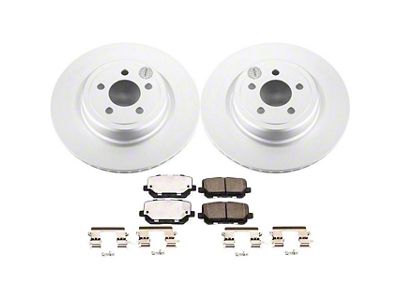 PowerStop Z17 Evolution Plus Brake Rotor and Pad Kit; Rear (14-23 Charger Pursuit w/ 370mm Front Rotors)
