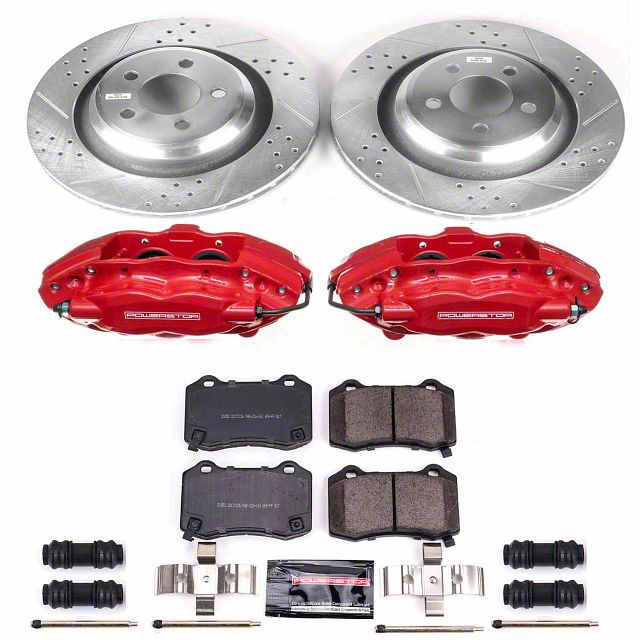 PowerStop Charger Z23 Evolution Sport Brake Rotor, Pad and Caliper Kit