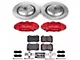 PowerStop Z23 Evolution Sport Brake Rotor, Pad and Caliper Kit; Rear (06-14 Charger SRT8; 15-20 Charger Daytona 392, GT, R/T, R/T 392, Scat Pack, SRT 392 & SRT Hellcat w/ 4 or 6-Piston Front Calipers)