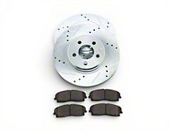 PowerStop Z23 Evolution Sport Brake Rotor and Pad Kit; Front (06-23 Charger w/ Single Piston Front Calipers)