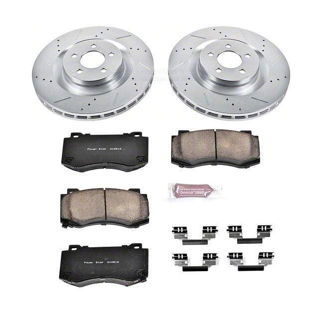 PowerStop Charger Z23 Evolution Sport Brake Rotor and Pad Kit