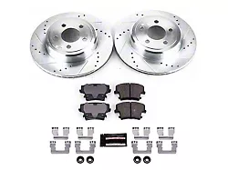 PowerStop Z23 Evolution Sport Brake Rotor and Pad Kit; Rear (06-23 Charger AWD SE, AWD SXT, Daytona, GT & R/T w/ Dual Piston Front Calipers)