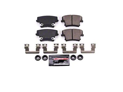 PowerStop Z23 Evolution Sport Carbon-Fiber Ceramic Brake Pads; Rear Pair (12-14 Charger Pursuit; 06-10 Daytona R/T & SE w/ Dual Piston Front Calipers; 11-13 5.7L HEMI Charger SE)