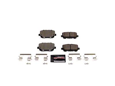 PowerStop Z23 Evolution Sport Carbon-Fiber Ceramic Brake Pads; Rear Pair (14-23 Charger Pursuit w/ 370mm Front Rotors)