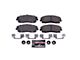 PowerStop Z23 Evolution Sport Carbon-Fiber Ceramic Brake Pads; Front Pair (06-23 RWD V6 Charger w/ Single Piston Front Calipers)