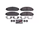 PowerStop Z23 Evolution Sport Carbon-Fiber Ceramic Brake Pads; Front Pair (12-14 Charger Pursuit; 06-23 Charger AWD SE, AWD SXT, Daytona, Daytona R/T, GT & R/T w/ Dual Piston Front Calipers; 11-13 5.7L HEMI Charger SE)