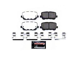 PowerStop Z26 Street Performance Carbon-Fiber Ceramic Brake Pads; Rear Pair (14-23 Charger Pursuit w/ 370mm Front Rotors)