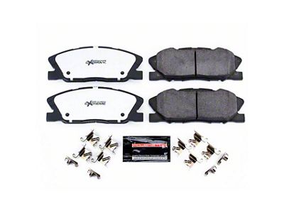 PowerStop Z26 Extreme Street Carbon-Ceramic Brake Pads; Front Pair (14-23 Charger Pursuit w/ 370mm Front Rotors)