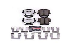 PowerStop Z26 Street Performance Carbon-Fiber Ceramic Brake Pads; Rear Pair (06-23 V6 Charger; 06-23 Charger Daytona, R/T)