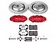 PowerStop Z26 Street Warrior Brake Rotor, Pad and Caliper Kit; Rear (06-14 Charger SRT8; 15-20 Charger Daytona 392, GT, R/T, R/T 392, Scat Pack, SRT 392 & SRT Hellcat w/ 4 or 6-Piston Front Calipers)