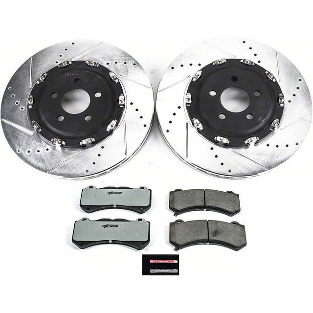 PowerStop Charger Z26 Street Warrior Brake Rotor and Pad Kit
