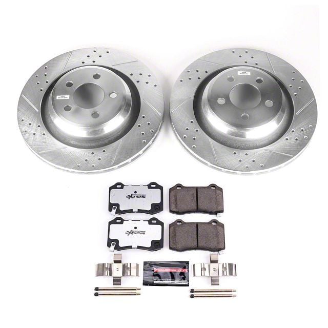 PowerStop Charger Z26 Street Warrior Brake Rotor and Pad Kit