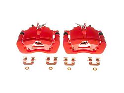 PowerStop Performance Rear Brake Calipers; Red (15-23 Mustang EcoBoost w/o Performance Pack, V6)