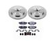 PowerStop Track Day Brake Rotor and Pad Kit; Rear (13-14 Mustang GT500)