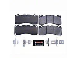 PowerStop Track Day Carbon-Fiber Metallic Brake Pads; Front Pair (15-23 Mustang GT w/ Performance Pack)