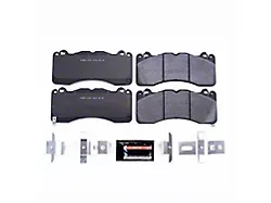 PowerStop Track Day Carbon-Fiber Metallic Brake Pads; Front Pair (15-23 Mustang GT w/ Performance Pack)