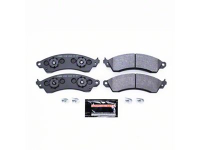 PowerStop Track Day Carbon-Fiber Metallic Brake Pads; Front Pair (94-04 Mustang Cobra, Bullitt, Mach 1)