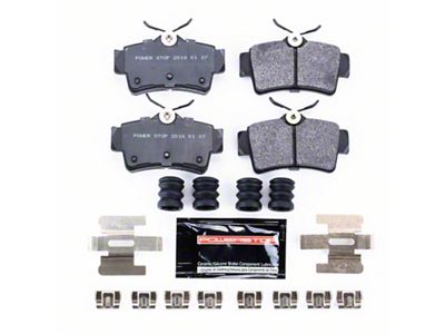 PowerStop Track Day Carbon-Fiber Metallic Brake Pads; Rear Pair (94-04 Mustang Cobra, Bullitt, Mach 1)