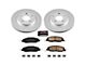 PowerStop Z17 Evolution Plus Brake Rotor and Pad Kit; Front (05-10 Mustang V6)