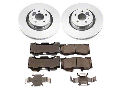 PowerStop Z17 Evolution Plus Brake Rotor and Pad Kit; Front (15-20 Mustang GT w/o Performance Pack, EcoBoost w/ Performance Pack)