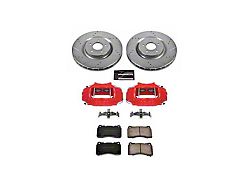 PowerStop Z23 Evolution Brake Rotor, Pad and Caliper Kit; Front (11-14 Mustang GT w/ Performance Pack; 12-13 Mustang BOSS 302; 07-12 Mustang GT500)