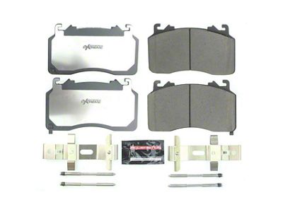 PowerStop Z26 Street Performance Carbon-Fiber Ceramic Brake Pads; Front Pair (20-22 Mustang GT500)