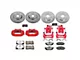 PowerStop Z26 Street Warrior Brake Rotor, Pad and Caliper Kit; Front and Rear (11-14 Mustang GT Brembo; 12-13 Mustang BOSS 302)