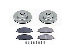 PowerStop OE Replacement Brake Rotor and Pad Kit; Front (05-10 Mustang GT; 11-14 Mustang GT w/o Performance Pack)