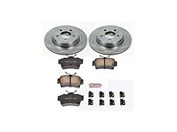 PowerStop OE Replacement Brake Rotor and Pad Kit; Rear (94-04 Mustang Cobra, Bullitt, Mach 1)
