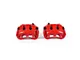 PowerStop Performance Front Brake Calipers; Red (05-14 Mustang GT w/o Performance Pack, V6)