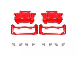PowerStop Performance Front Brake Calipers; Red (09-11 Challenger R/T; 2011 Challenger SE w/ Dual Piston Front Calipers)