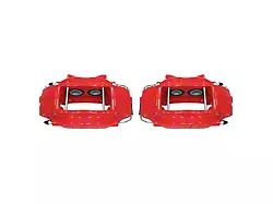 PowerStop Performance Front Brake Calipers; Red (11-14 Mustang GT Brembo; 12-13 Mustang BOSS 302; 07-12 Mustang GT500)