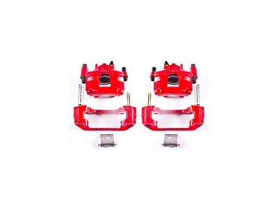 PowerStop Performance Front Brake Calipers; Red (94-98 Mustang GT, V6)