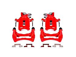 PowerStop Performance Rear Brake Calipers; Red (05-14 Mustang)