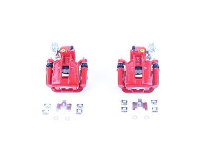 PowerStop Performance Rear Brake Calipers; Red (94-04 Mustang Cobra, Bullitt, Mach 1)