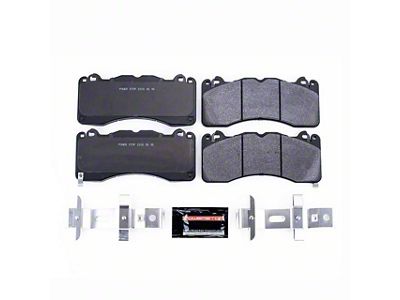 PowerStop Track Day Carbon-Fiber Metallic Brake Pads; Front Pair (15-18 GT w/ Performance Pack)