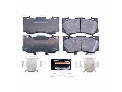 PowerStop Track Day Carbon-Fiber Metallic Brake Pads; Front Pair (15-21 Standard GT, EcoBoost w/ Performance Pack)