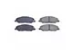 PowerStop Z16 Evolution Clean Ride Ceramic Brake Pads; Front Pair (05-14 Mustang GT w/o Performance Pack, V6)
