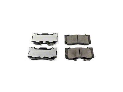 PowerStop Z16 Evolution Clean Ride Ceramic Brake Pads; Front Pair (15-23 Mustang GT w/o Performance Pack, EcoBoost w/ Performance Pack)